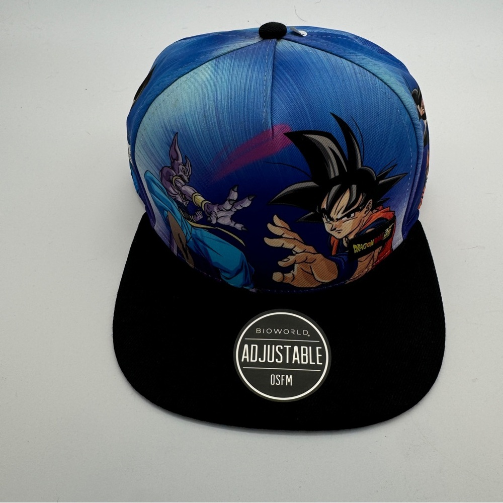 Bioworld Dragon Ball Z Blue and Black Hat